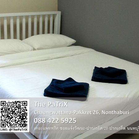 The Patrix Chaengwattana Aparthotel Nonthaburi Exterior photo