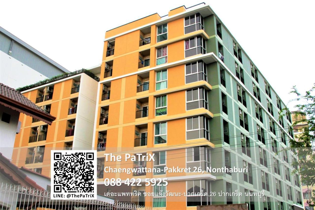 The Patrix Chaengwattana Aparthotel Nonthaburi Exterior photo