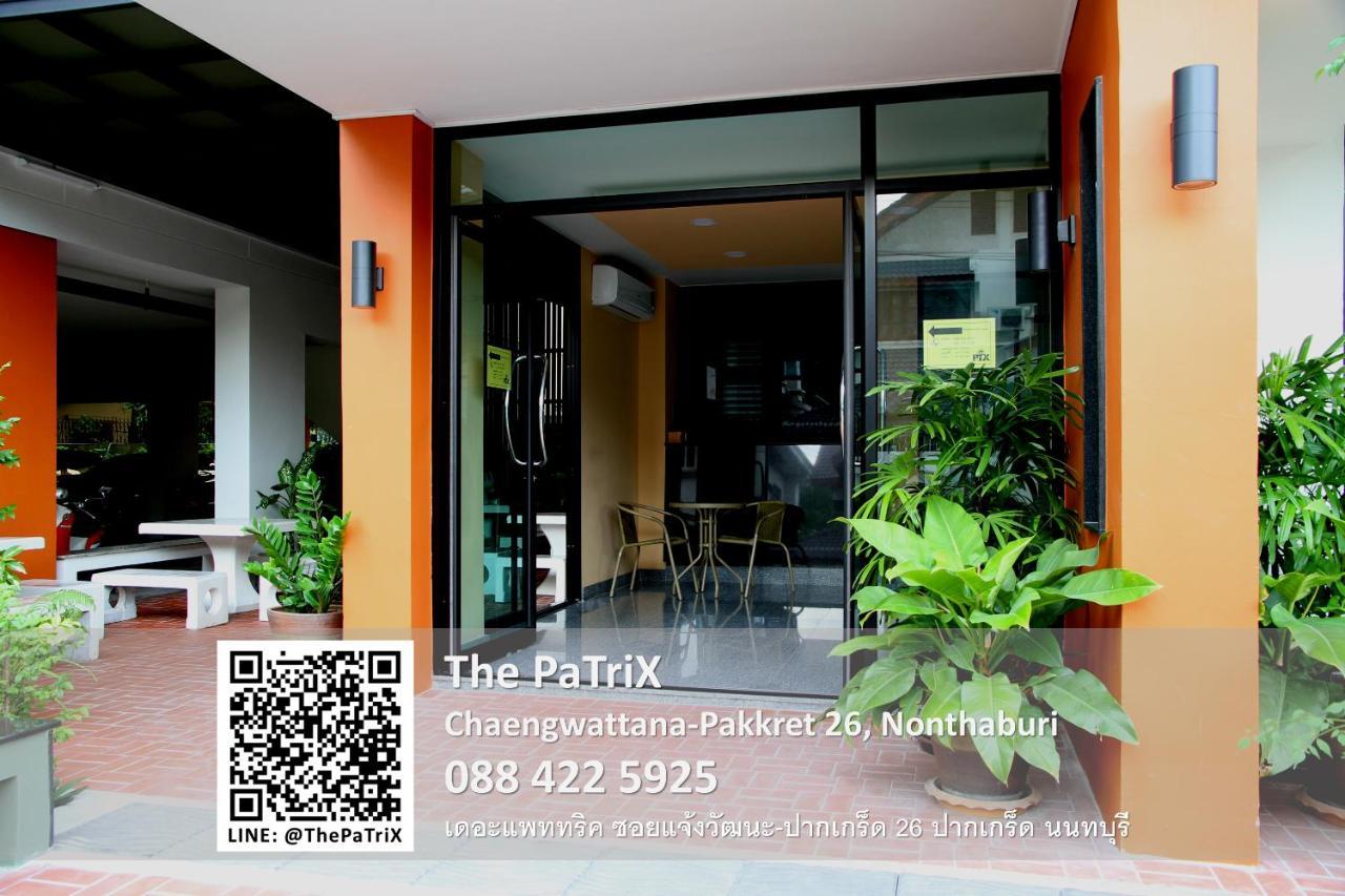 The Patrix Chaengwattana Aparthotel Nonthaburi Exterior photo